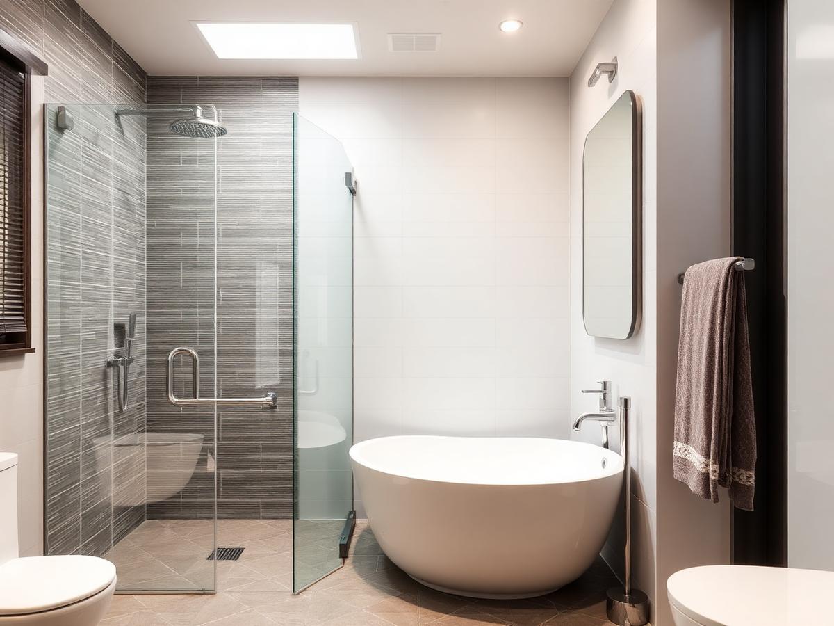 Ensuite bathroom fit-out completed by Johnson Plumbing in Westfield